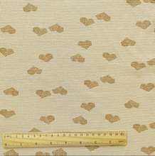 Charger l'image dans la galerie, Nid abeille maille cœurs