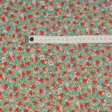 Charger l'image dans la galerie, Jersey - Fleurs sur fond vert