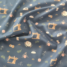 Charger l'image dans la galerie, Popeline de coton - Thème couture