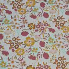 Charger l'image dans la galerie, Popeline de coton - Fleurs jaunes