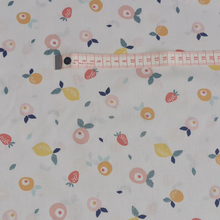 Charger l'image dans la galerie, Popeline de coton - Fruits & paillettes