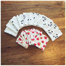 Charger l'image dans la galerie, Lot 10 lingettes lavables </p> à personnaliser