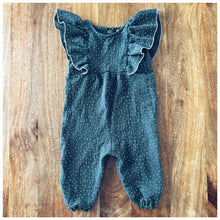 Charger l'image dans la galerie, Double Gaze - Verte à pois blancs