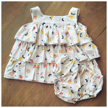 Charger l'image dans la galerie, Popeline de coton - Fruits & paillettes