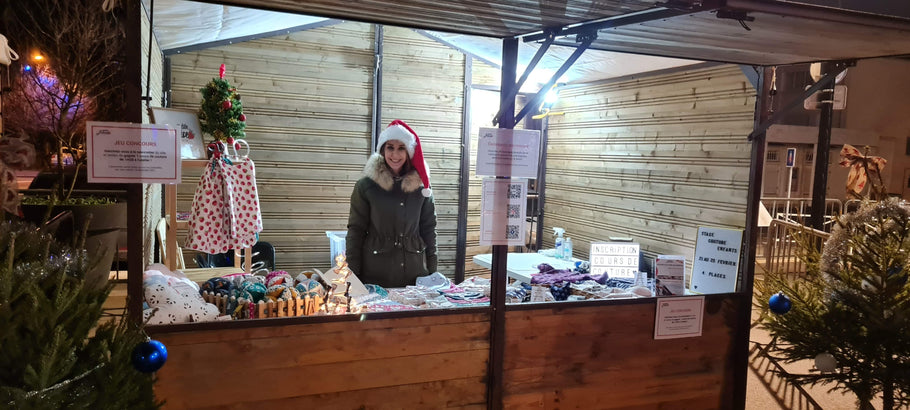 Mon 1er stand au Marché de Noël 🎅