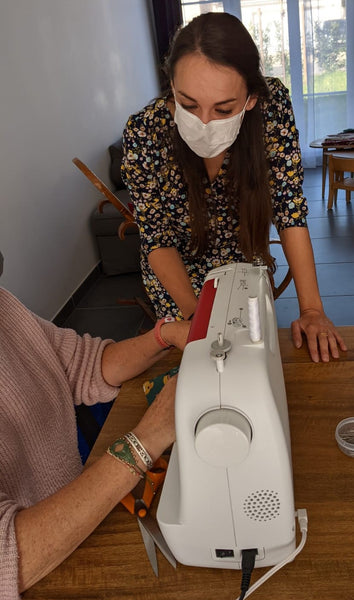Retour sur mes 1er cours de couture 😀 !