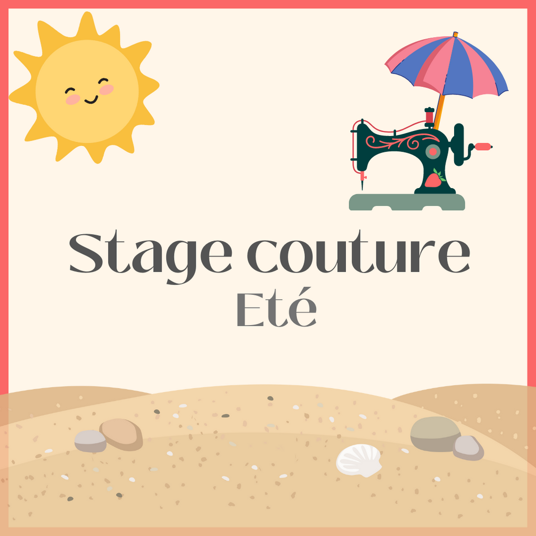 Stage couture enfants/ados </p> Eté 2025