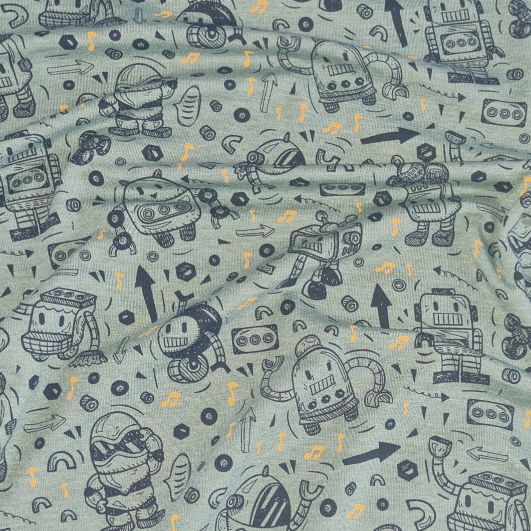 Jersey - Robots verts