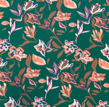 Charger l&#39;image dans la galerie, Viscose - Metta feuille violet
