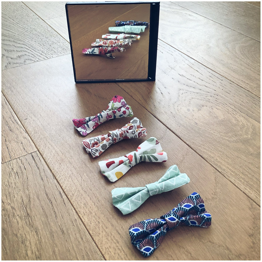 Barrette nœud </p>à personnaliser