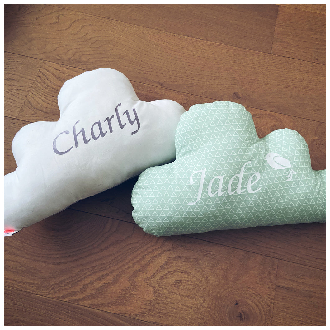Coussin nuage </p>à personnaliser