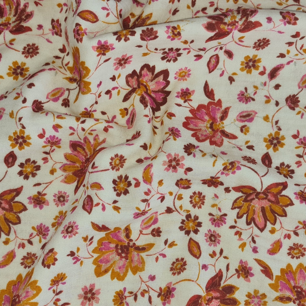 Double Gaze - Motifs fleuris