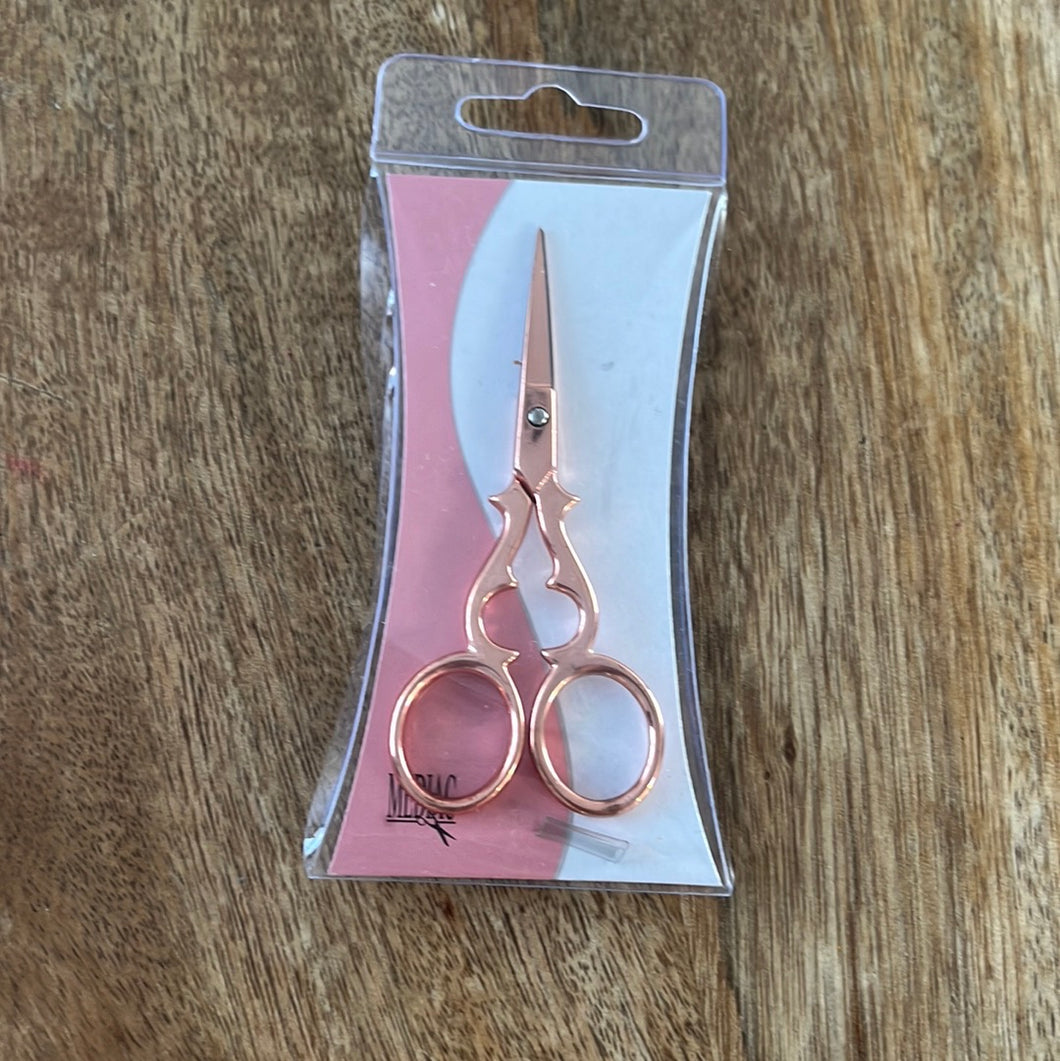 Ciseaux à broder rose cuivré